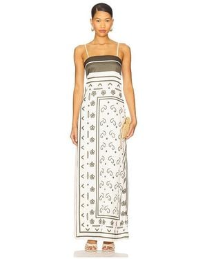 SNDY'S Silas Maxi Dress - White