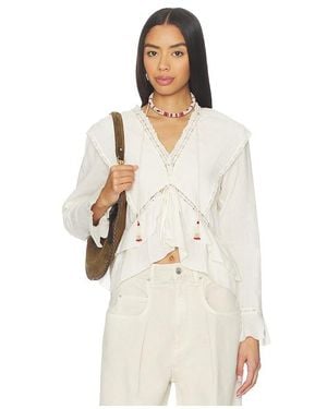 Isabel Marant Damienne Top - Natural