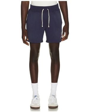 Polo Ralph Lauren Island Fleece Knit Pull On Short - Blue