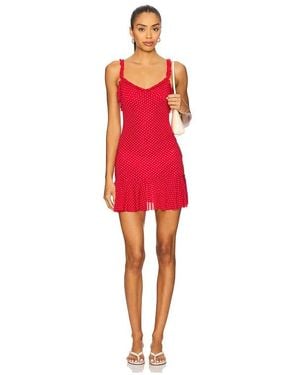 Indah Camilla Mini Dress - Red