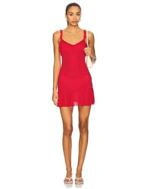 Indah Camilla Mini Dress - Red