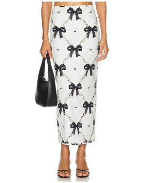 Milkwhite Pencil Skirt - Black
