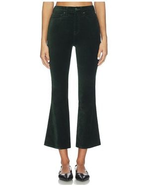 GOOD AMERICAN Velvet Good High Rise Kick Flare Pants - Black