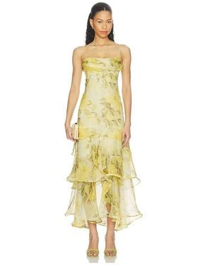 Astr Alison Dress - Yellow
