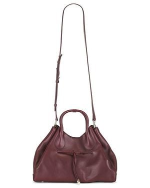 Flattered Bolso Tote Maris En Color Burgundy Talla - Morado