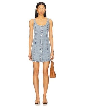 FRAME The Shift Dress - Blue
