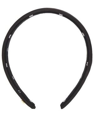Lele Sadoughi Charlotte Silk Headband - Black