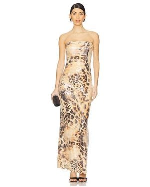 retroféte Ember Dress - Natur