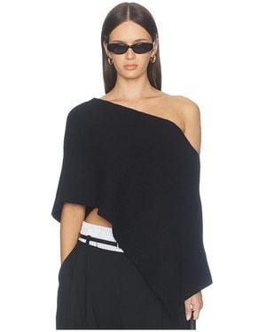Lioness Luminous Poncho - Black