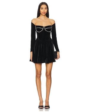 Bardot Claudette Mini Dress in Blue | Lyst