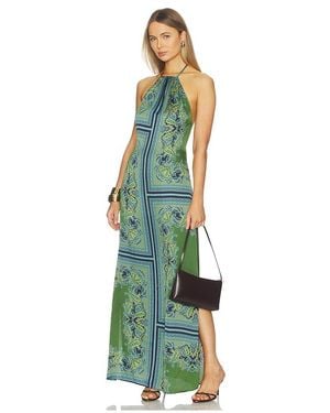 MISA Los Angles Samantha Dress - White