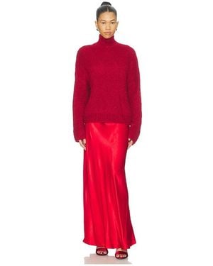 SOVERE Verse Combo Knit Jumper - Red