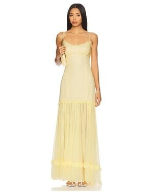 Tularosa Ada Maxi Dress - Metallic