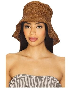 Rag & Bone Jade Rollable Hat - Brown