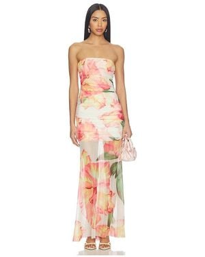 Amanda Uprichard Leo Maxi Dress - White