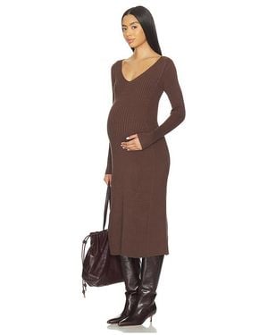 HATCH The Dasha Dress - Brown