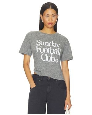 Sunny Somewhere Sunday Football Club Tee - Multicolor