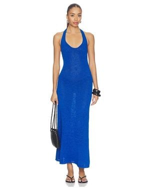 sachin and babi light blue dress Faithfull the brand LULU DRESS - Maxi dress - black