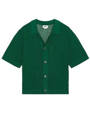 Obey Evan Knitted Shirt - Green