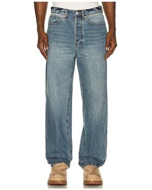 Obey Classic Baggy Vintage Denim Jeans - Blue