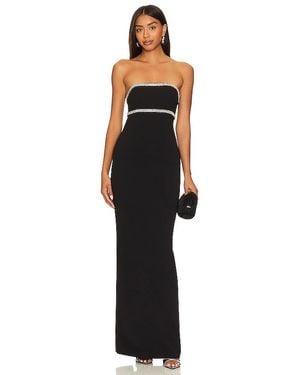 Lovers + Friends X Rachel Cosette Gown - Black