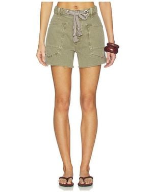 Free People X We The Free Moxie Shorts - Green