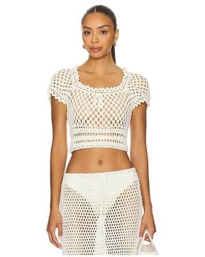 MORE TO COME Aulani Top - White