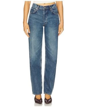 Anine Bing Gavin Long Wide Leg - Blue