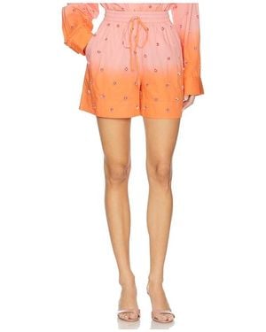 Essentiel Antwerp Shorts Mit Verzierungen Haustral - Orange