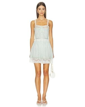 LoveShackFancy Hadlee Dress - White