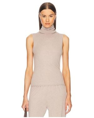 Helsa Faye Knit Top - Natural