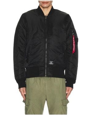 Alpha Industries Ma-1 Regular Fit Flight Jacket - Black