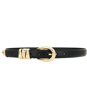 Madewell Triple Metal Keeper Belt - Black