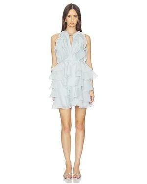 Aje. Cleo Mini Dress - Blue