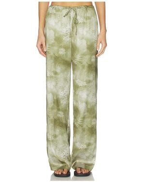 SNDY'S Lyra Print Pant - Green
