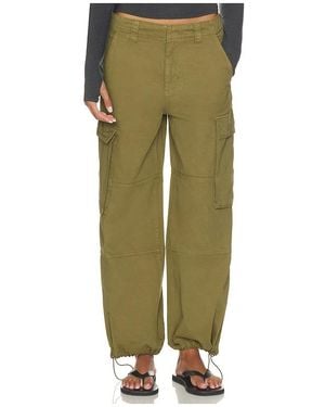 Pistola Petra Drawstring Harem Cargo Pant - Green