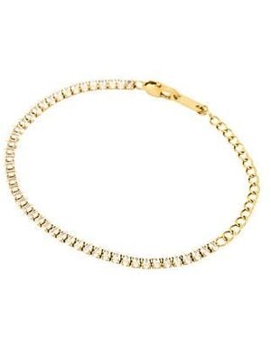 Mazin Jewels Marquis Tennis Bracelet - Metallic