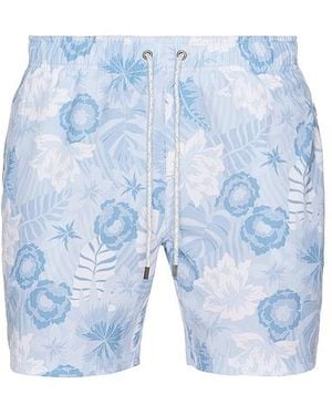 Vintage Summer Badeshorts - Blau