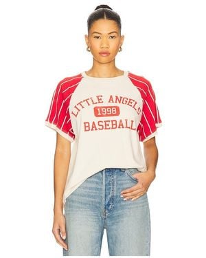 Daydreamer T-Shirt Mit Motiv Little - Rot