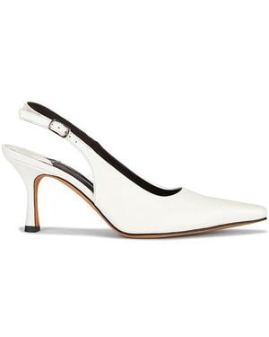 Emme Parsons Tacón Elana En Color Blanco Talla (También En 38, 39, 41, 40)