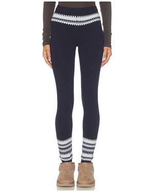 Lovers + Friends Zanna Fair Isle Legging - Blue