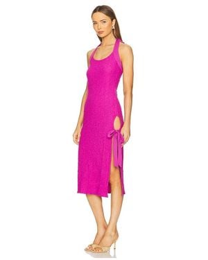 Free People X Revolve Sea Foam Midi Dress - Pink