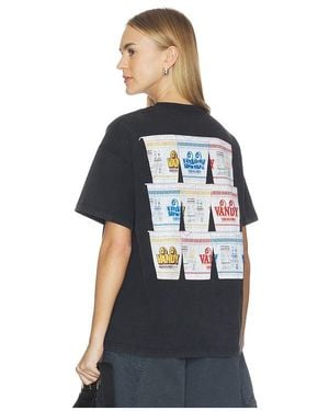 VANDY THE PINK Cup Noodle Eye Logo Tee - Black