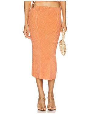 OSIS STUDIO Lux Skirt - Orange