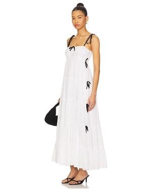 Show Me Your Mumu Maxikleid Harmony - Weiß