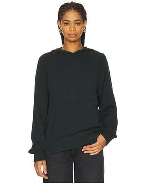 WAO Knit Sweater Hoodie - Black