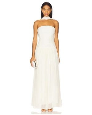 LPA Skye Maxi Dress - White