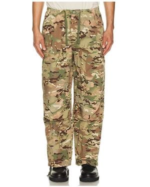 Pleasures Hose Mit Weiter Passform Gem Camo - Weiß