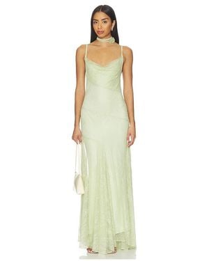 De La Vali Calima Maxi Dress - White