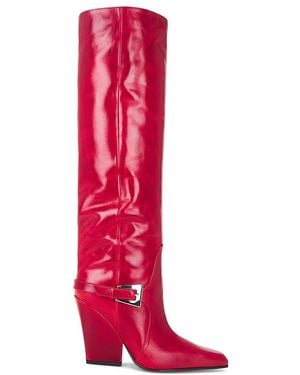 Paris Texas Bota Jane Buckle En Color Rojo Talla (También En 37, 39, 40) - Rosa